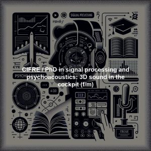 CIFRE / PhD in signal processing and psychoacoustics: 3D sound in the cockpit (f/m)