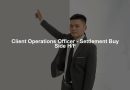 Client Operations Officer - Settlement Buy Side H/F