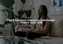Client Solutions Associate (Internship) - France June 2026