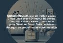 COCORRÍNA Diffuseur de Parfum 250ml, Clean Linen avec 8 Diffuseur Bâtonnets Diffuseur Parfum Maison, Decoration pour Chambre, Salon, Salle de Bain – Pourquoi ce produit mérite votre attention