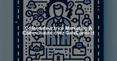 Cofondateur.trice Marketing & Communauté chez GaiaConnect