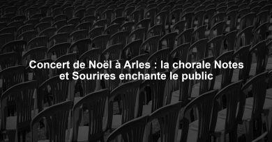 Concert de Noël à Arles : la chorale Notes et Sourires enchante le public