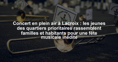 Concert en plein air à Lacroix : les jeunes des quartiers prioritaires rassemblent familles et habitants pour une fête musicale inédite