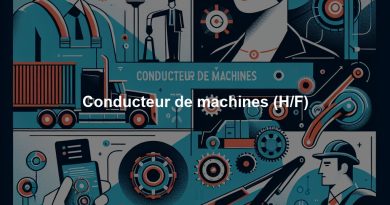 Conducteur de machines (H/F)