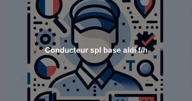 Conducteur spl base aldi f/h