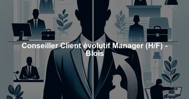 Conseiller Client évolutif Manager (H/F) - Blois