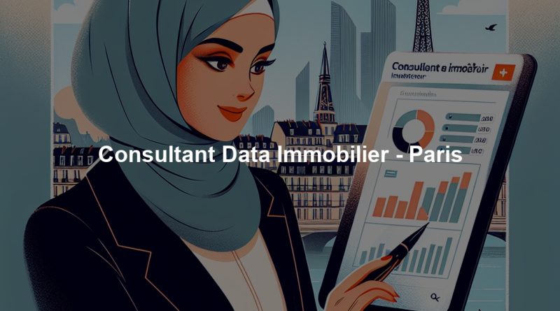 Consultant Data Immobilier - Paris