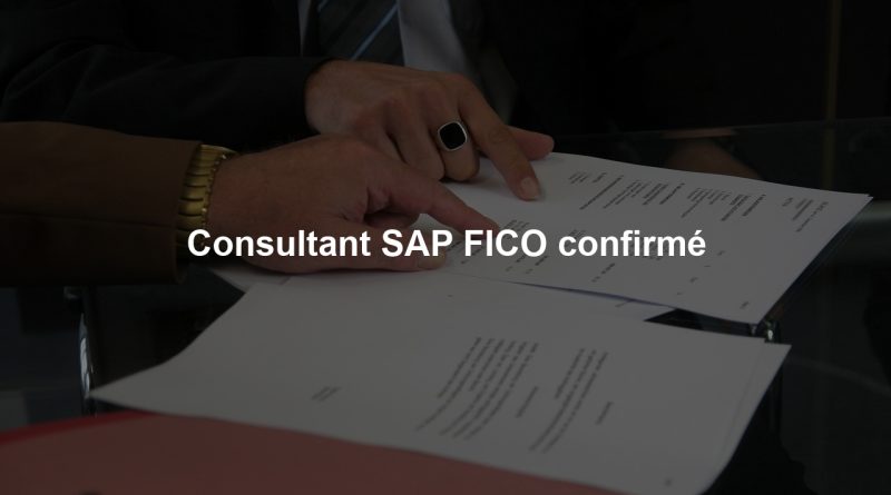 Consultant SAP FICO confirmé
