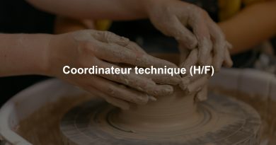 Coordinateur technique (H/F)