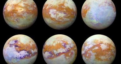 Ces six images infrarouges de Titan