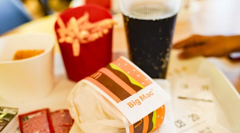 Un plateau repas chez  McDonald