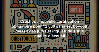Crèches : nouvelle certification obligatoire pour 12 000 salariés, boycott massif des jurys et inquiétude sur la qualité d’accueil