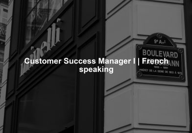 Customer Success Manager I | French speaking Customer Success Manager I | French speaking