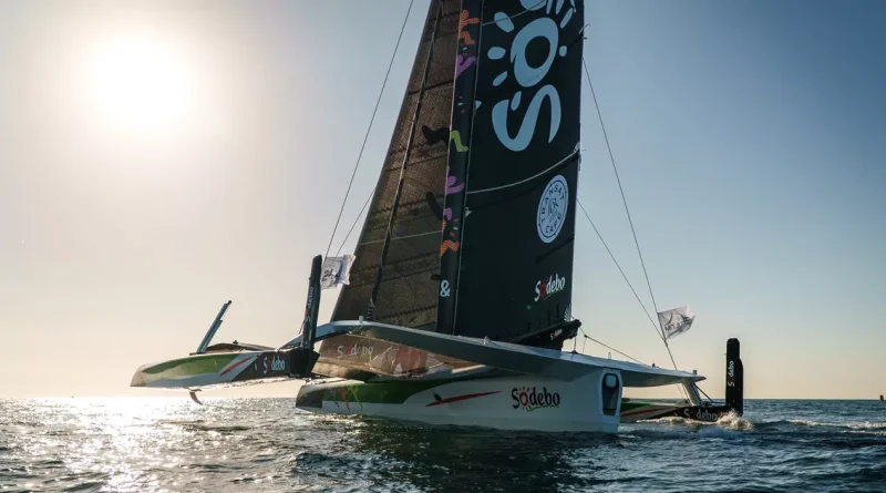Trophée Jules-Verne : Coville établit un record à l'équateur avec Sodebo