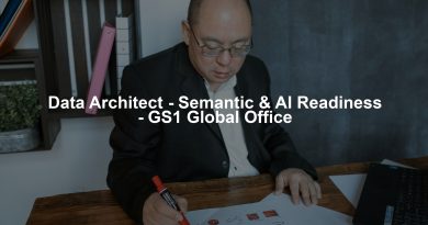 Data Architect - Semantic & AI Readiness - GS1 Global Office
