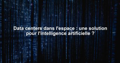 Data centers dans l'espace : une solution pour l'intelligence artificielle ?