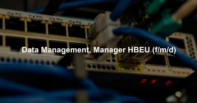 Data Management, Manager HBEU (f/m/d)