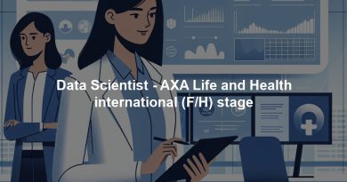 Data Scientist - AXA Life and Health international (F/H) stage