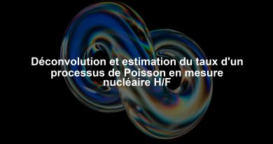 Déconvolution et estimation du taux d'un processus de Poisson en mesure nucléaire H/F