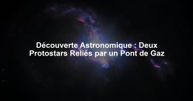 Découverte Astronomique : Deux Protostars Reliés par un Pont de Gaz