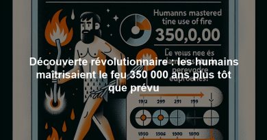 Découverte révolutionnaire : les humains maîtrisaient le feu 350 000 ans plus tôt que prévu