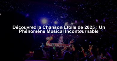 Découvrez la Chanson Étoile de 2025 : Un Phénomène Musical Incontournable