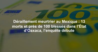 Déraillement meurtrier au Mexique : 13 morts et près de 100 blessés dans l’État d’Oaxaca, l’enquête débute