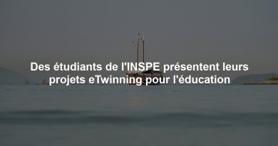Des étudiants de l'INSPE présentent leurs projets eTwinning pour l'éducation
