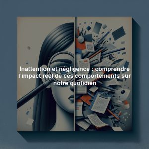 Inattention et négligence : comprendre l’impact réel de ces comportements sur notre quotidien