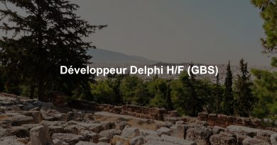 Développeur Delphi H/F (GBS)