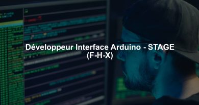 Développeur Interface Arduino - STAGE (F-H-X)