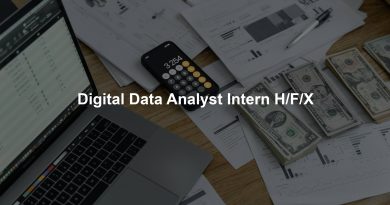 Digital Data Analyst Intern H/F/X
