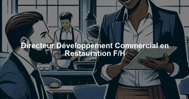 Directeur Développement Commercial en Restauration F/H