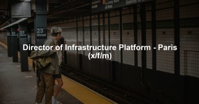 Director of Infrastructure Platform - Paris (x/f/m)