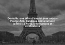 Doctolib: une offre d’emploi pour un(e) « PostgreSQL Database Administrator (x/f/m) » à Paris, informations et vérifications