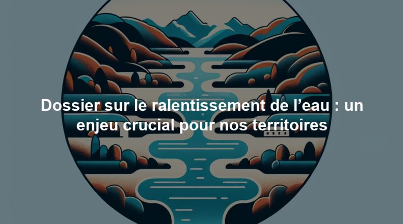 Dossier sur le ralentissement de l’eau : un enjeu crucial pour nos territoires