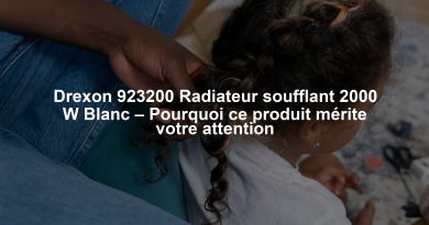 Drexon 923200 Radiateur soufflant 2000 W Blanc – Pourquoi ce produit mérite votre attention