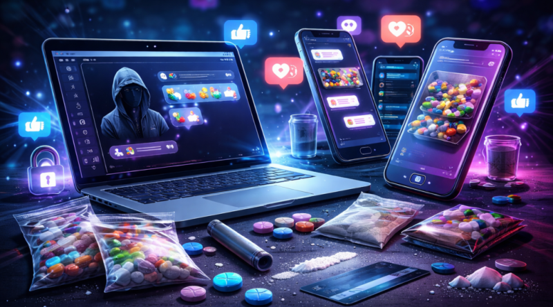 Drogues de synthèse : l’exposition croissante des jeunes à travers Internet et les réseaux sociaux