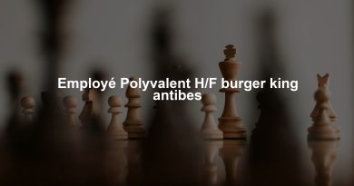 Employé Polyvalent H/F burger king antibes