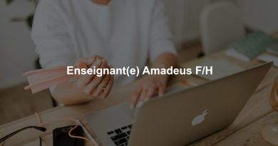 Enseignant(e) Amadeus F/H