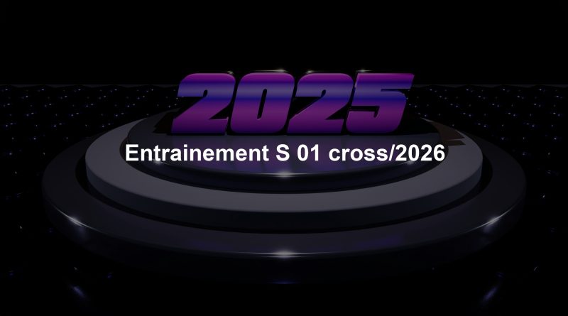 Entrainement S 01 cross/2026