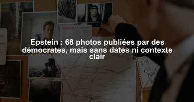 Epstein : 68 photos publiées par des démocrates, mais sans dates ni contexte clair