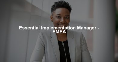 Essential Implementation Manager - EMEA