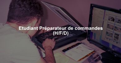 Etudiant Préparateur de commandes (H/F/D)