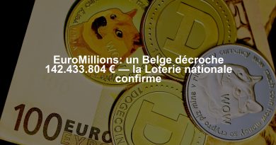 EuroMillions: un Belge décroche 142.433.804 € — la Loterie nationale confirme