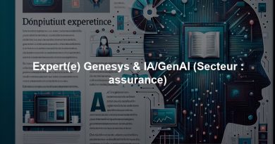 Expert(e) Genesys & IA/GenAI (Secteur : assurance)