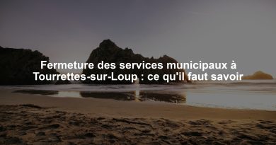 Fermeture des services municipaux à Tourrettes-sur-Loup : ce qu'il faut savoir