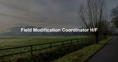 Field Modification Coordinator H/F