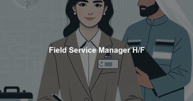 Field Service Manager H/F