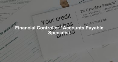 Financial Controller / Accounts Payable Specialist